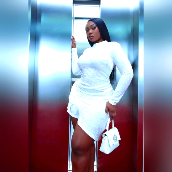 Fashion Nova Dresses & Skirts - Velvet Mini Dress